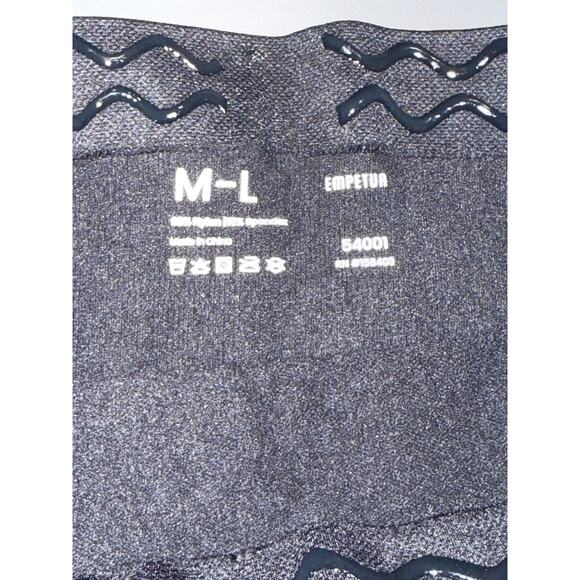 NWT Empetua Shapermint HIGH-WAISTED SHAPER PANTY Black Shapewear Stretch Slim - Picture 4 of 7